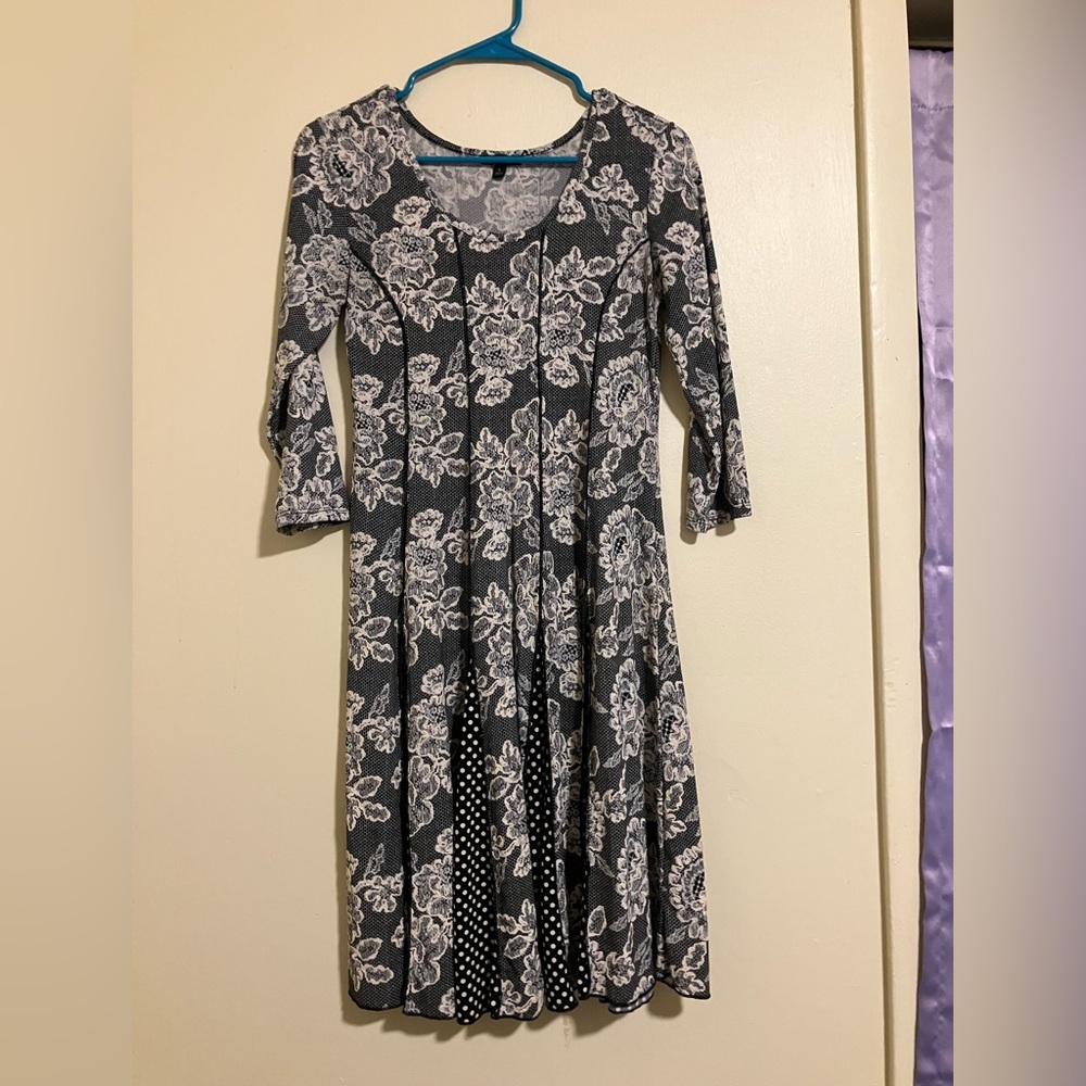 Sami & Jo Floral Patterned Dress 8125